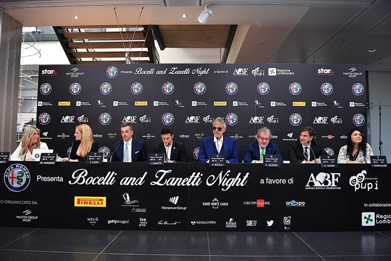 Bocelli and Zanetti Night