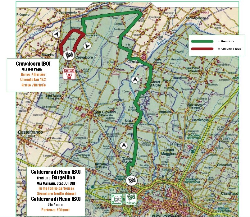 Planumetria Coppi e Bartali