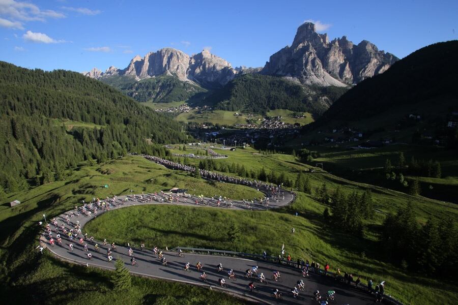 Campolongo Dolomites Corvara Tappa 14 Giro 2016