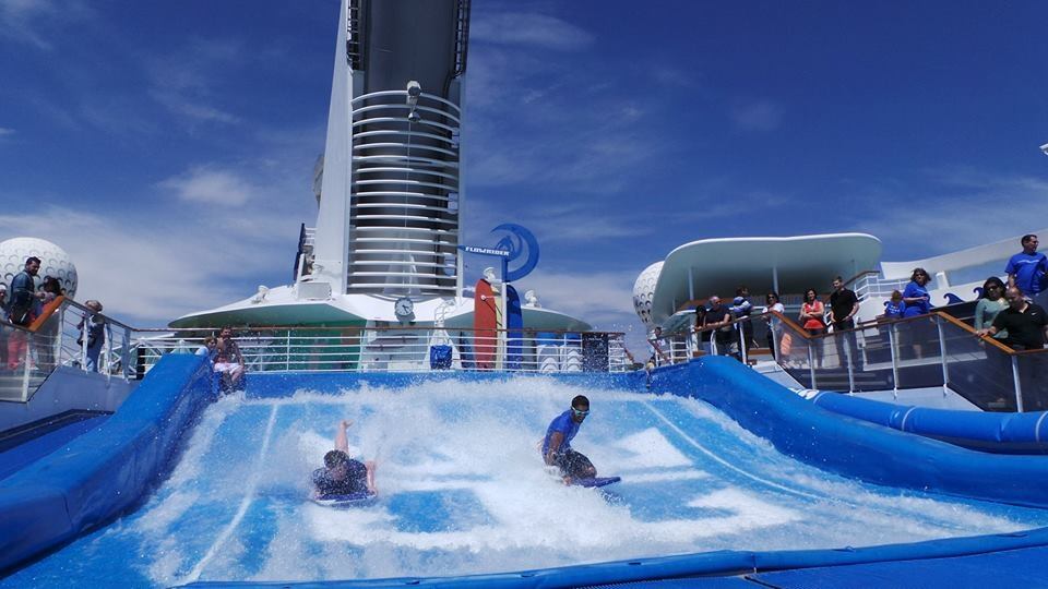 FLOWRIDER ON LIBERTY OF THE SEAS ROYAL CARIBBEAN