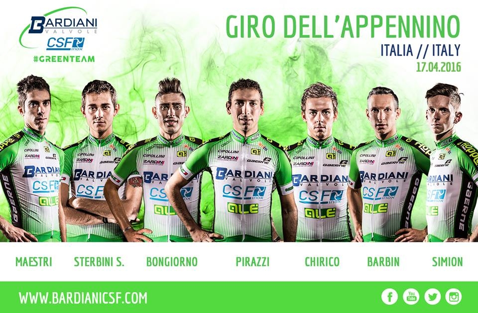 Bardiani Giro dell'Appennino 2016