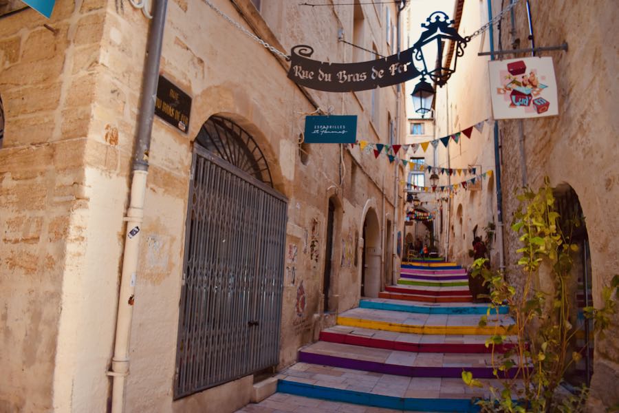 montpellier ecusson rue du bras de fer