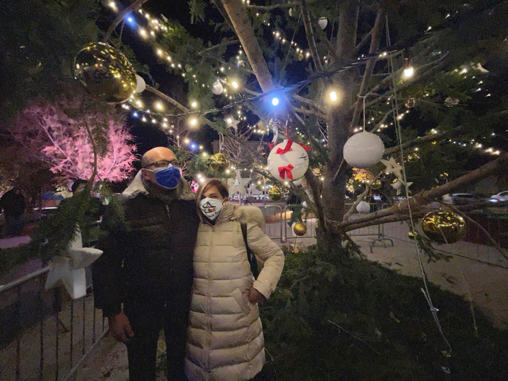 radura della memoria albero di natale