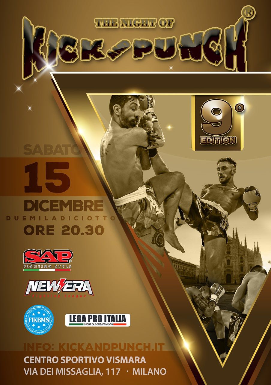 the night of kick and punch c new era c angelo valente c stradella c luca leva c