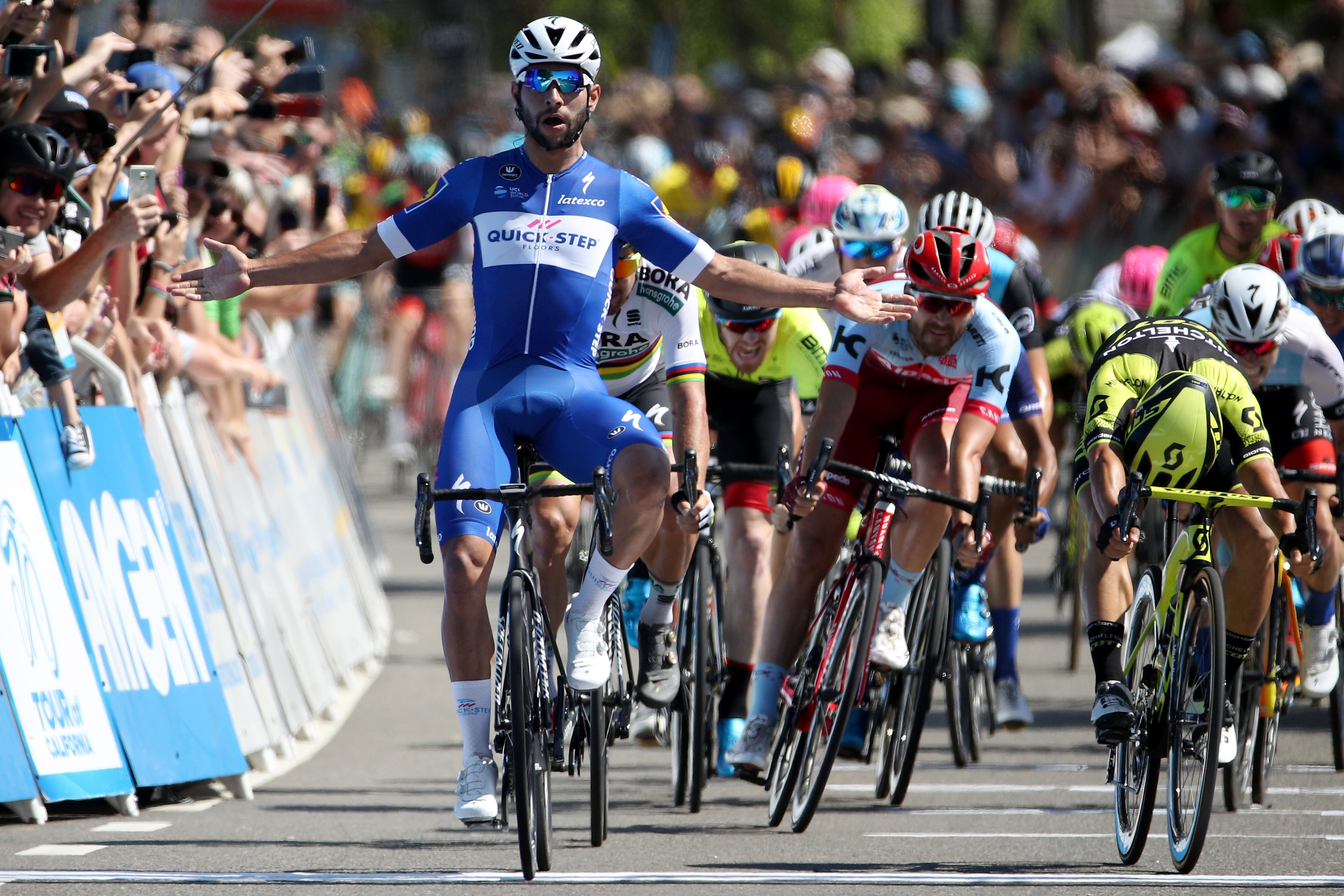 gaviria win stage amgen tour of california cg cycling